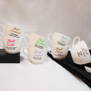 Small White Ceramic Mug