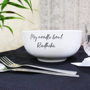 Large White Ceramic Bowl