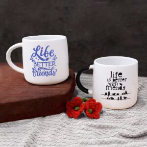 Large White Ceramic Mug