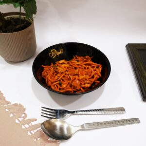 Black Unbreakable Melamine Bowl