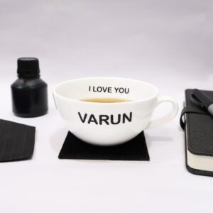 Medium White Ceramic Mug