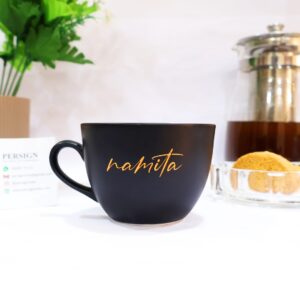 Small Black Matte Mug